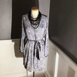 Animal print wrap dress. Size S/M.